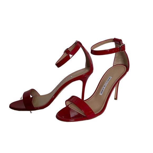 Manolo Blahnik NIB red sandals - Picture 2 of 4
